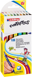 Edding 15 Funtastics İnce Keçeli Kalem 18 Renk