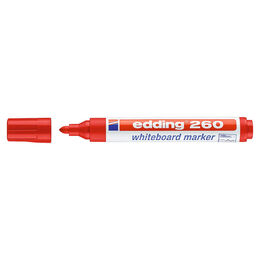 Edding 260 Whiteboard Marker Yazı Tahtası Kalemi Kırmızı