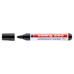 Edding 260 Whiteboard Marker Yazı Tahtası Kalemi Siyah