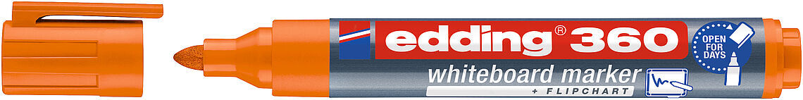 Edding 360 Whiteboard Marker Yazı Tahtası Kalemi Turuncu