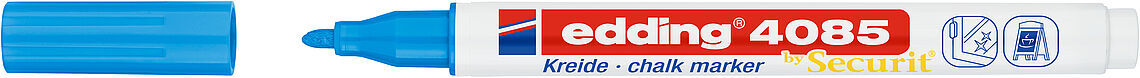 Edding 4085 Sıvı Tebeşir Kalemi Açık Mavi