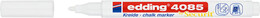 Edding 4085 Sıvı Tebeşir Kalemi BEYAZ - 1