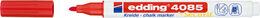 Edding 4085 Sıvı Tebeşir Kalemi KIRMIZI - 1