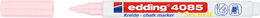 Edding 4085 Sıvı Tebeşir Kalemi PASTEL PEMBE - 1
