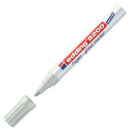 Edding 8200 Fayans Derzi Dolgu Kalemi AÇIK GRİ - 1