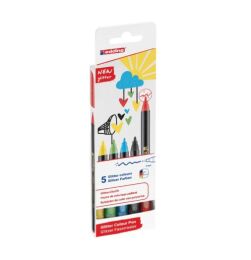Edding E-1200 Grafik Kalemi Simli 5'Li Set - 1