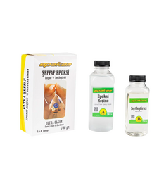 Epakem Crystal Resin Epoksi Kristal Reçine 750 cc. - 1