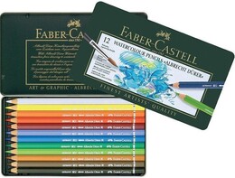 Faber Castell Albrecht Dürer Aquarell Boya Kalemi Seti 12 Renk - Thumbnail