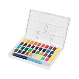 Faber Castell Creative Studio Tablet Sulu Boya Seti 36 Renk - Thumbnail