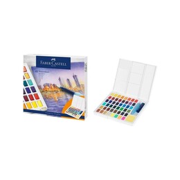 Faber Castell Creative Studio Tablet Sulu Boya Seti 48 Renk - Thumbnail