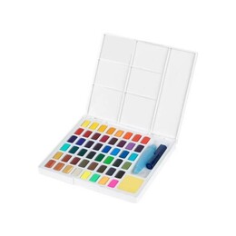 Faber Castell Creative Studio Tablet Sulu Boya Seti 48 Renk - Thumbnail