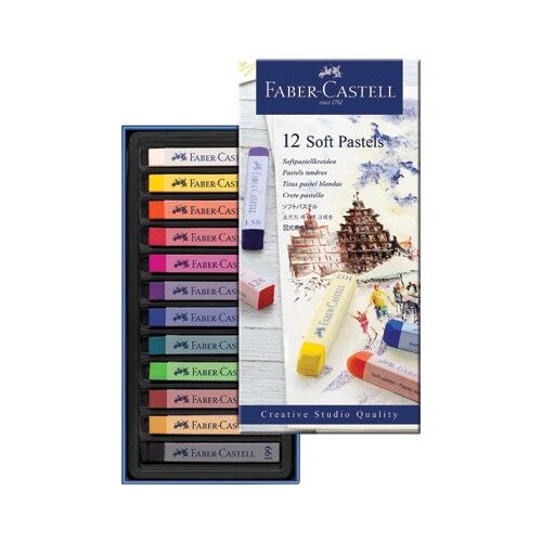 Faber Castell Creative Studio Toz (soft) Pastel Boya Seti 12 Renk