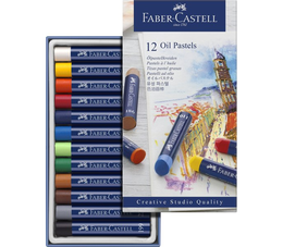 Faber Castell Creative Studio Yağlı Pastel Boya Seti 12 Renk