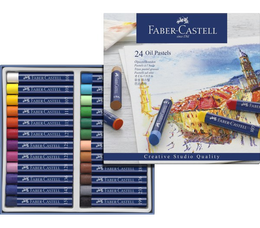 Faber Castell Creative Studio Yağlı Pastel Boya Seti 24 Renk