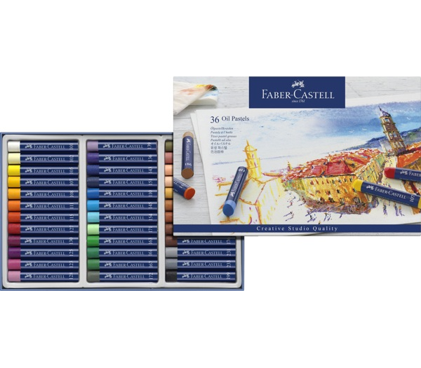Faber Castell Creative Studio Yağlı Pastel Boya Seti 36 Renk