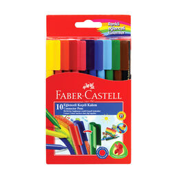 Faber Castell Eğlenceli Keçeli Kalem 10 Renk