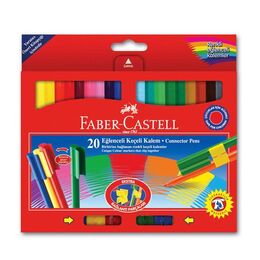 Faber Castell Eğlenceli Keçeli Kalem 20 Renk