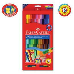 Faber Castell Eğlenceli Keçeli Kalem 30 Renk