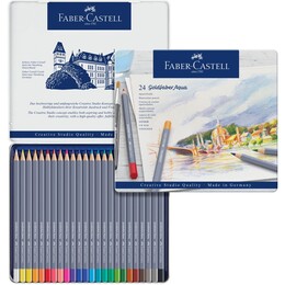 Faber Castell Goldfaber Aquarell Boya Kalemi Seti 24 Renk - Thumbnail