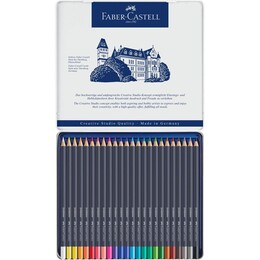 Faber Castell Goldfaber Kuru Boya Kalemi Seti 24 Renk - Thumbnail