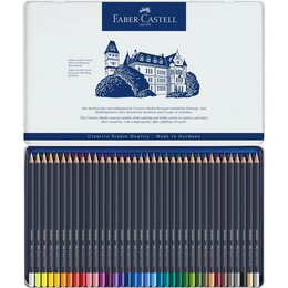 Faber Castell Goldfaber Kuru Boya Kalemi Seti 36 Renk - Thumbnail