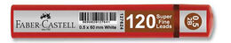 Faber Castell Super Fine Min Mekanik Kurşun Kalem Ucu 0.5 2B 120'li Kırmızı Tüp