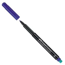 Faber Castell Multimark 1525 Permanent Asetat Kalemi 1.0 mm (M) MAVİ