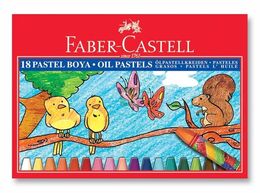 Faber Castell Pastel Boya 18 Renk Karton Kutu