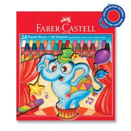 Faber Castell Pastel Boya 24 Renk Karton Kutu