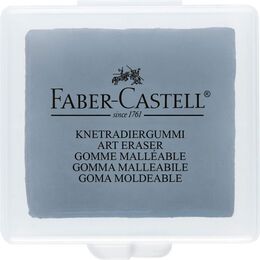 Faber Castell Plastik Kutulu Gri Hamur Silgi