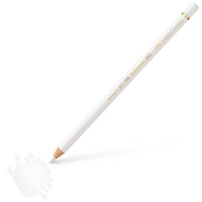 Faber Castell Polychromos Artist Kuru Boya Kalemi 101 White (Beyaz) - 1