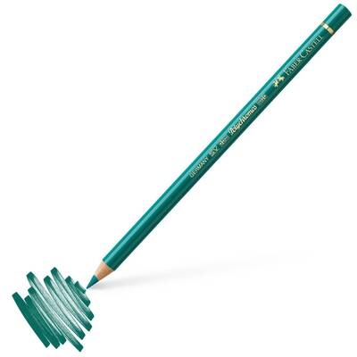 Faber Castell Polychromos Artist Kuru Boya Kalemi 276 Chrome Oxide Green Fiery (Yanık Krom Oksit Yeşili) - 1