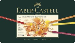 Faber Castell Polychromos Kuru Boya Kalemi Seti 36 Renk - Thumbnail