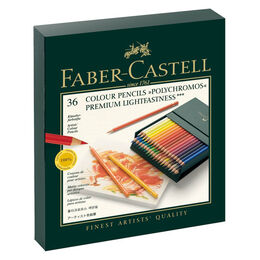 Faber Castell Polychromos Kuru Boya Kalemi Seti 36 Renk Studio Box