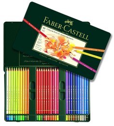 Faber Castell Polychromos Kuru Boya Kalemi Seti 60 Renk - Thumbnail