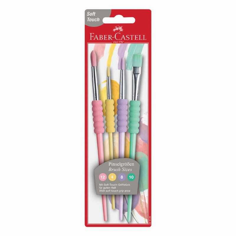 Faber Castell Soft Touch Fırça Seti 4
