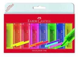 Faber Castell Textliner 1546 Fosforlu İşaretleme Kalemi Seti 8 Renk