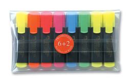 Faber Castell Textliner 48 Fosforlu İşaretleme Kalemi Seti 6+2 Renk