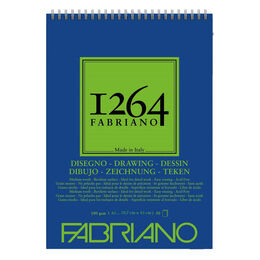 Fabriano 1264 Drawing Paper Üstten Spiralli Eskiz Çizim Defteri 180 gr. A3 50 yaprak