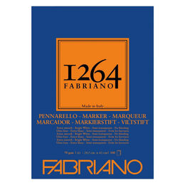 Fabriano 1264 Marker Paper Marker Çizim Defteri Blok 70 gr. A3 100 yaprak - 1