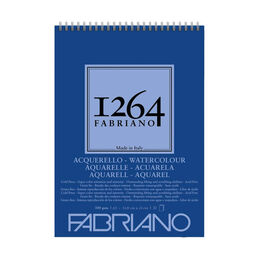 Fabriano 1264 Watercolour Pad Üstten Spiralli Sulu Boya Defteri 300 gr. A5 20 yaprak
