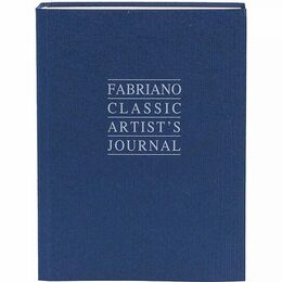 Fabriano Classic Artist's Journal Eskiz Çizim Defteri 90 gr. 12x16 cm. 192 yaprak Fildişi & Buz Rengi Kağıt Lacivert Kapak