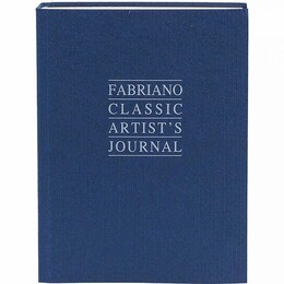 Fabriano Classic Artist's Journal Eskiz Çizim Defteri 90 gr. 16x21 cm. 192 yaprak Fildişi & Buz Rengi Kağıt Lacivert Kapak - 2