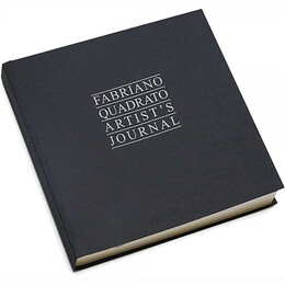 Fabriano Quadrato Artist's Journal Yazı ve Eskiz Çizim Defteri 90 gr. 16x16 cm. 96 yaprak. 4 Renk Kağıt Siyah Kapak - 2