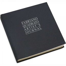 Fabriano Quadrato Artist's Journal Yazı ve Eskiz Çizim Defteri 90 gr. 16x16 cm. 96 yaprak. 4 Renk Kağıt Siyah Kapak - 2