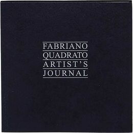 Fabriano Quadrato Artist's Journal Yazı ve Eskiz Çizim Defteri 90 gr. 23x23 cm. 96 yaprak. 4 Renk Kağıt Siyah Kapak - 5