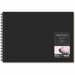 Fabriano Sketchbook Spiralli Sert Kapak Spiralli Eskiz Çizim Defteri 110 gr. A5 80 yaprak - 1