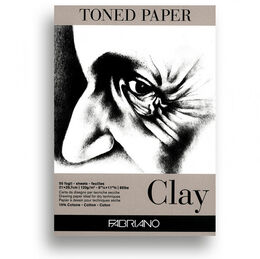 Fabriano Toned Paper Clay Eskiz Çizim Defteri Kil Rengi 120 gr. A4 50 yaprak