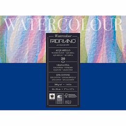 Fabriano Watercolour Sulu Boya Defteri Blok Soğuk Baskı 300 gr. 24x32 cm. 20 yaprak