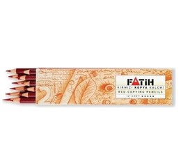 Fatih Kırmızı Kopya Kalemi 12 Adet - 1